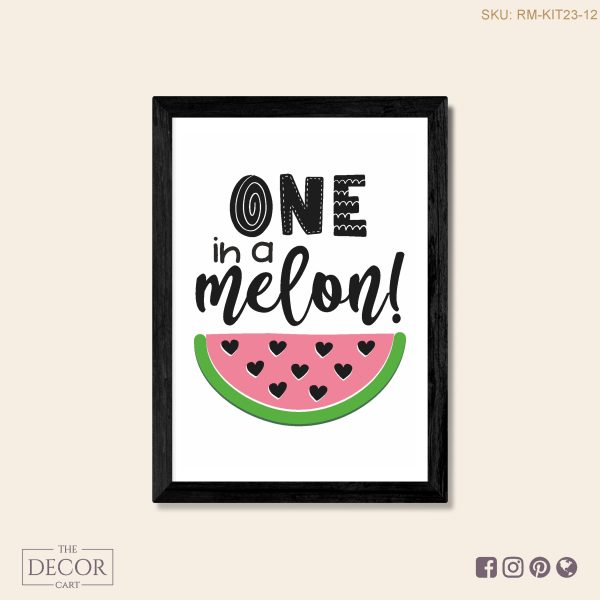 One in a melon