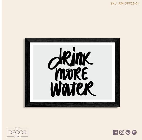 Yes, Drink More Water