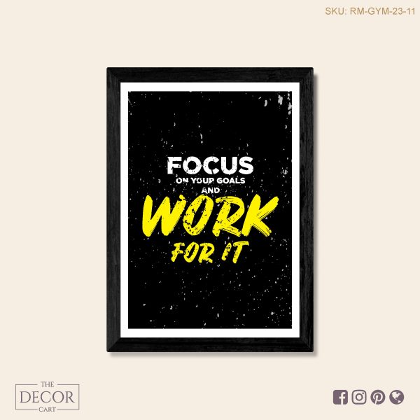 Focus on your Goal